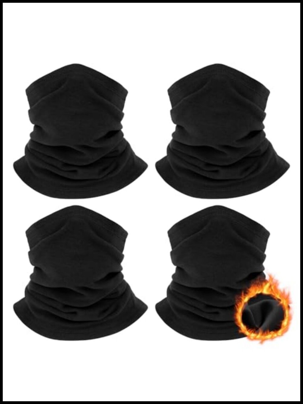 Winter Neck Warmer Gaiter Ski Mask Windproof Fleece Balaclava Scarf Cold Weather